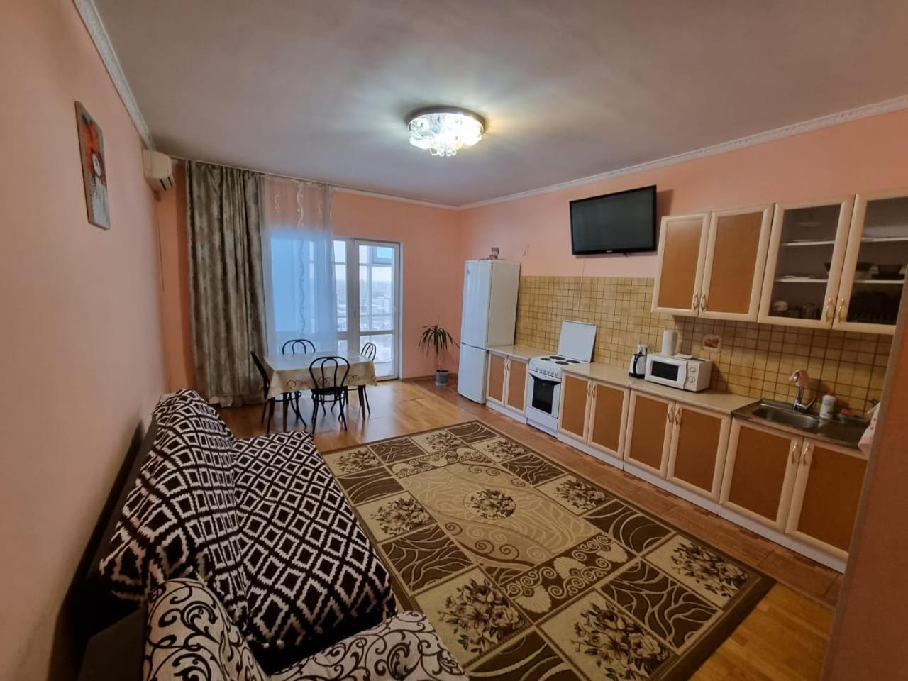Апартаменты На Набережной С Панорамным Видом На 39 Этаже Astana Room photo